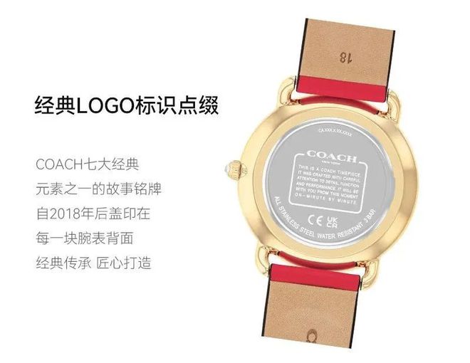 买一赠六！美到窒息COACH蔲驰蛇年限定手表还送手链戒指(图14)