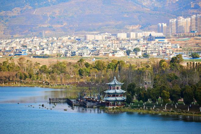 云南保山青华海湿地公园水色天光共徘徊这里是哀牢文化发源地(图11)