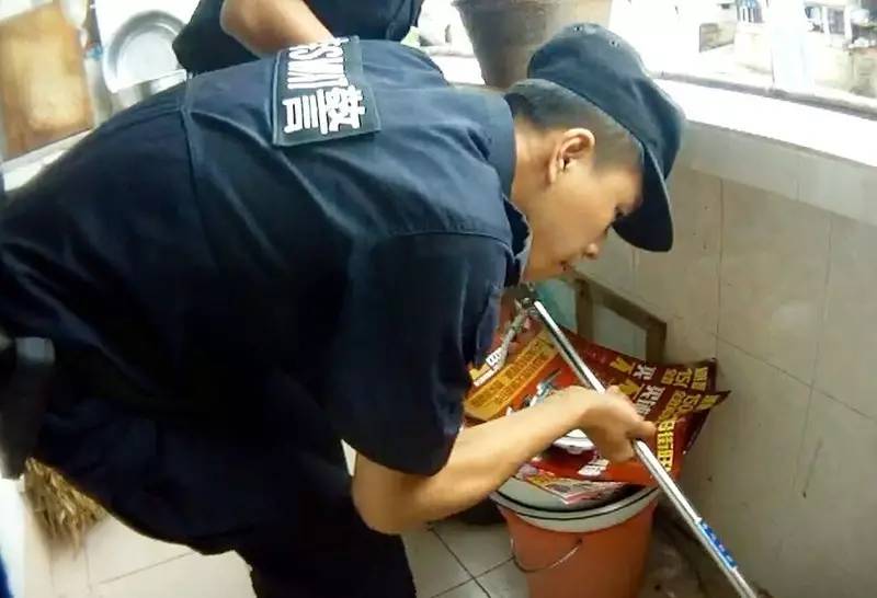 遂昌:三斤多重菜花蛇闯入市民家特警蜀黍徒手擒获放生野外(图1)